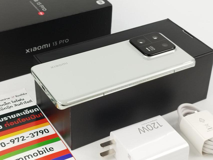ขาย/แลก Xiaomi 13 Pro 12/256 Green Snapdragon8 Gen2 สวยมาก ครบกล่อง เพียง 27,900 บาท 4