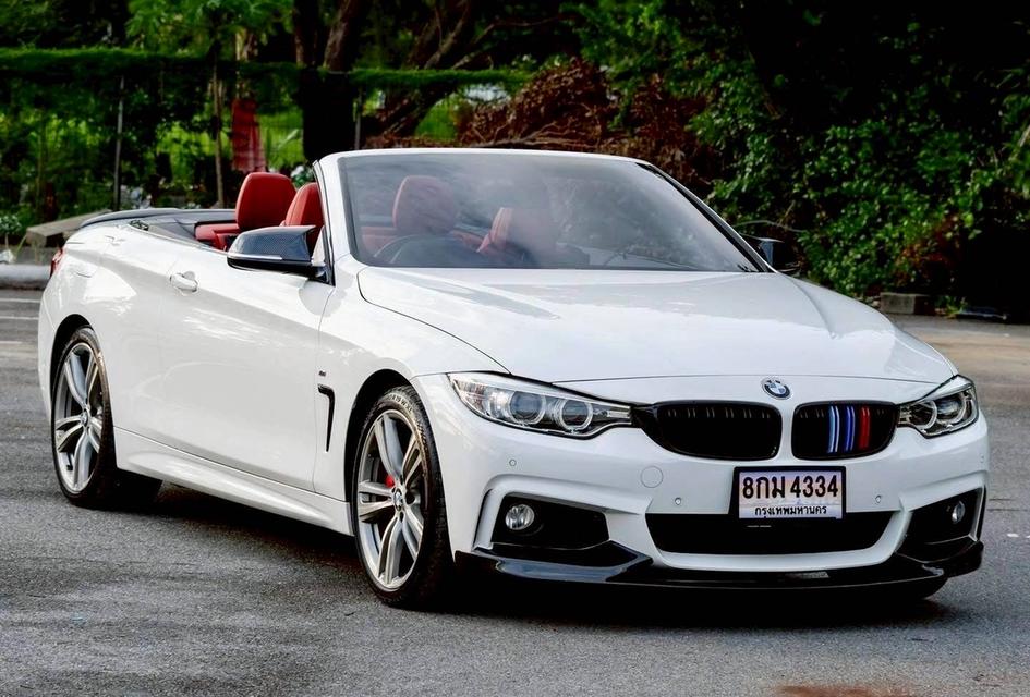 รหัสรถ PR4334 BMW F33 420i Convertible M-Sport Package จดทะเบียนปี 2016