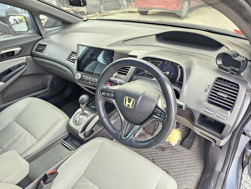 HONDA CIVIC FD 1.8 AIRBAG ABS AUTO ปี 2007 พร้อมเลขทะเบียนจอง 996 กทม มือเดียวป้ายแดงเครื่องดี เกียร์ดี ช่วงล่างดี สีสวย ภายในสวยเบาะหนัง รูปที่ 7