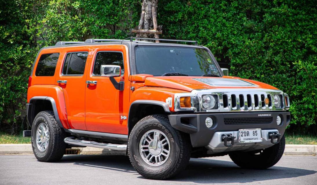 Hummer H3 สีส้ม 1