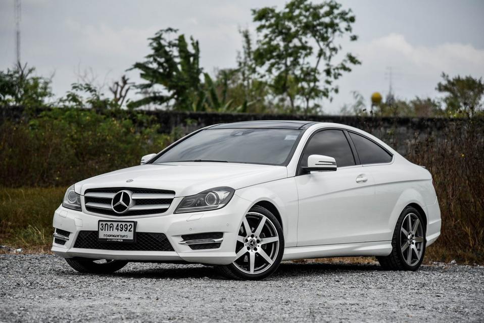 Mercedes-Benz C180 1.6 AMG Coupe AT 2014 auto รถสวย พร้อมใช้ 
