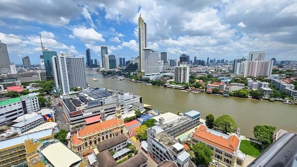 ขายคอนโดห้องใหญ่ วิวแม่น้ำเจ้าพระยา สี่พระยา ริเวอร์วิว | ชั้น 28 | 124 ตร.ม. 17