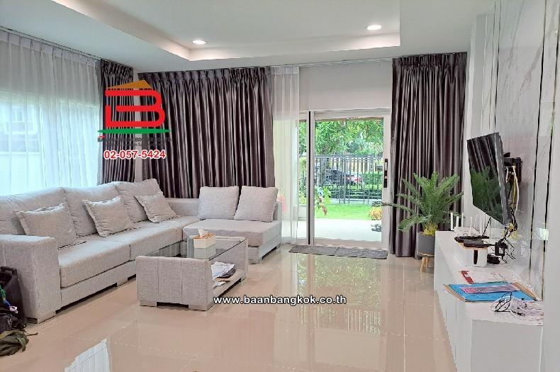 บ้านเดี่ยว โครงการ เดอะเซนโทร สุขาภิบาล 5 เนื้อที่ 60 ตร.ว (สุขาภิบาล 5 ซอย 76) ใกล้ไปรษณีย์ไทยสายไหม แขวงออเงิน เขตสายไหม กรุงเทพมหานคร 3