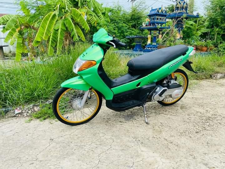 Yamaha nouvo สีเขียว  ราคาถูก