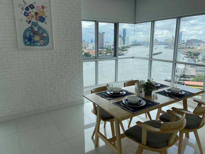 ขายด่วน Ivy River วิวแม่น้ำแบบพาโรนามา ไม่มีตึกบัง ราคาดีสุดๆ โทร 082-641-4199 3