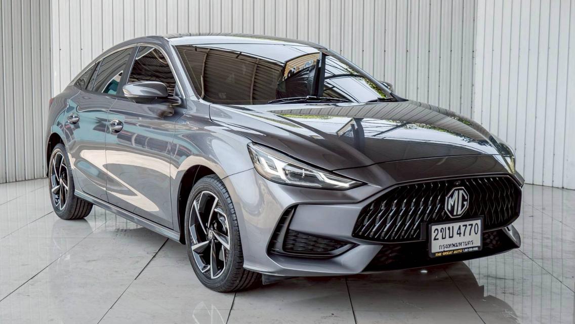 MG 5 1.5 X SUNROOF ปี 2022 สีเทา โฉม ปี21-ปัจจุบัน