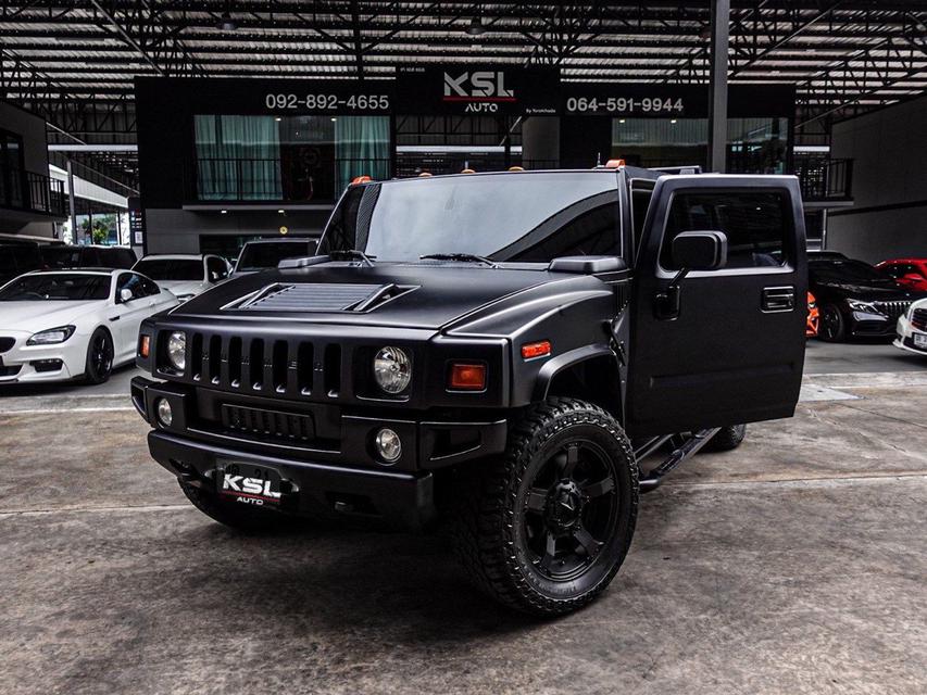 Hummer H2 Matt Black Edition V8 5.3L 2012 6