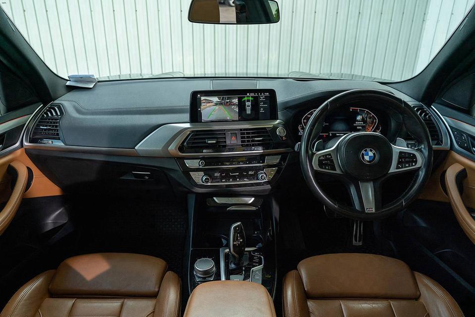 BMW X3, 2.0 xDrive20d M Sport ปี 2021 สีดำ โฉม G01 ปี17-25 รูปที่ 9