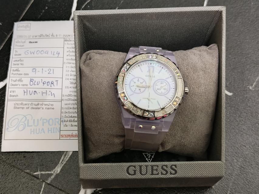 ขายนาฬิกายี่ห้อGuess Ladies Multi-function ซีรีส์ Iridescent / Translucent