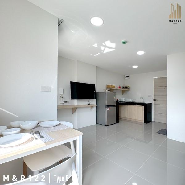 M&R 122 Apartment ห้องพักรายเดือน 27 ตร.ม. ใกล้รถไฟฟ้าสีเหลือง ลาดพร้าว 122 โทร 0889128995 16