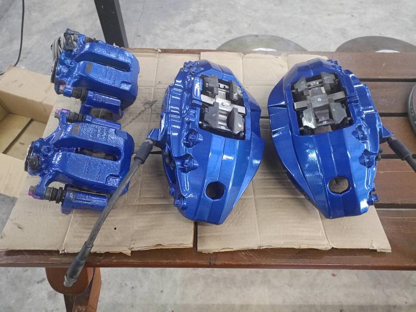 ขายเบรค M พร้อมจานดิสเบรค ครบชุด สะภาพใหม่เอี่ยม รูปย่อยที่ 2