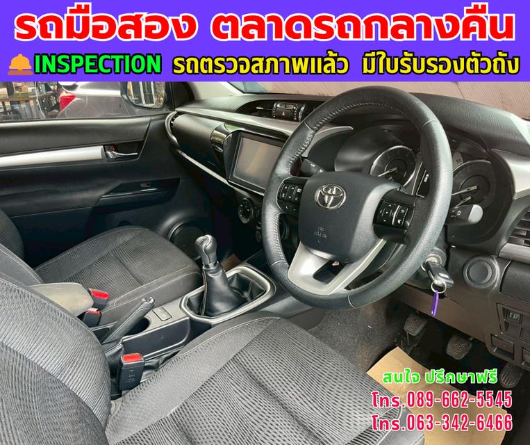 ❇️ปี2023 Toyota HILUX REVO 2.4  ❇️ Smart Cab Z Edition Mid ❇️ไมล์แท้ 34,xxx กม. ❇️เกียร์ธรรมดา ❇️เครื่องดีเซล 12