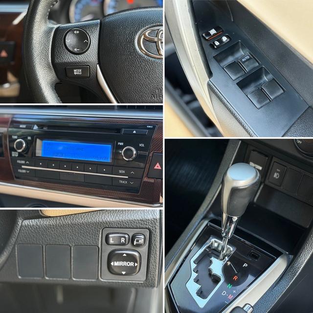 รหัสรถ AVA5349 🍊 Toyota Corolla Altis 1.6 G ปี 2016 เจ้าของเดียว ใช้งานน้อย ประวัติศูนย์ครบ รูปที่ 15