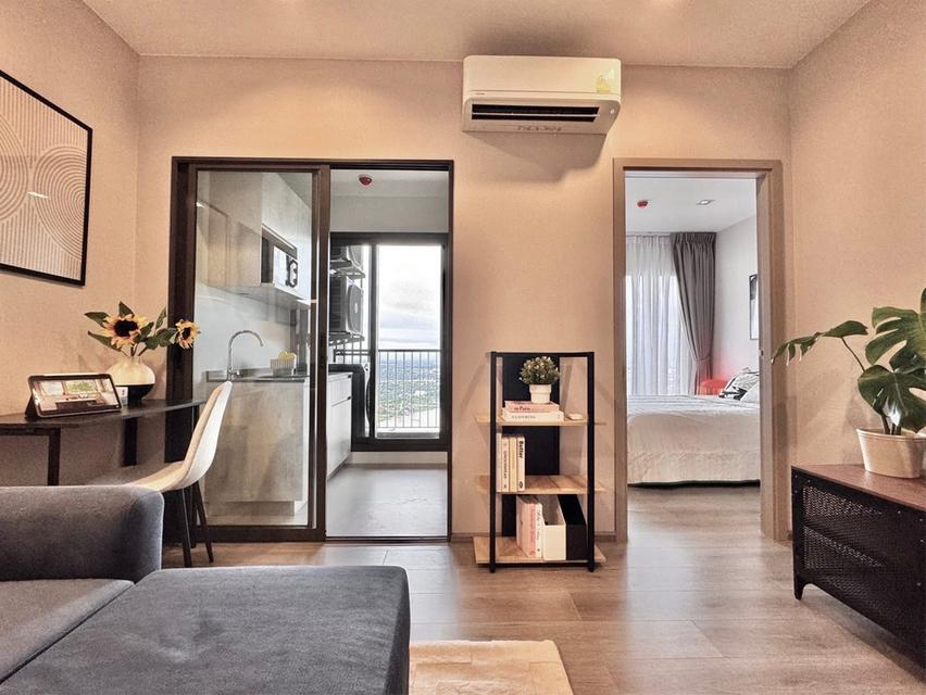 Condo The Politan Aqua ใกล้ MRT สะพานพระนั่งเกล้า 29 ตารางเมตร 1 ห้องนอน ชั้น50 วิวแม่น้ำ ตกแต่งครบ