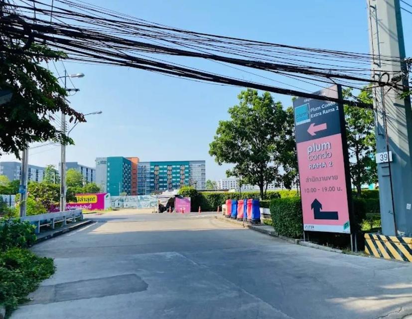 ให้เช่าคอนโดพระราม 2 ติดถนนพระราม โครงการพลัมคอนโด พระราม2    10
