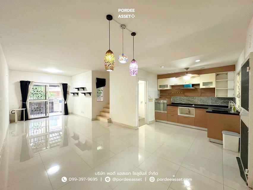 ทาวน์โฮม พฤกษาวิลล์50/1 รามคำแหง ซอยมิสทีน ใกล้รถไฟฟ้าสายสีส้ม สถานีราษฎร์พัฒนา สะพานสูง กรุงเทพ : Pruksa Ville 50/1 Ramkhamhaeng  3