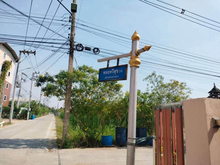 ขายด่วนที่ดินเมืองปทุม 112 ตรว ติดถนนสาธารณะ ซ.ทวีสุข 3/4 ต.บ้านกลาง จ.ปทุม 4