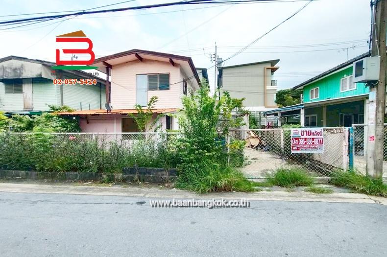 บ้านเดี่ยว หมู่บ้าน อัมรินทร์นิเวศน์ 3 ผัง 2 (สายไหม 79) เนื้อที่ 49 ตร.ว ใกล้ตลาดวงศกร แขวงสายไหม เขตสายไหม 1