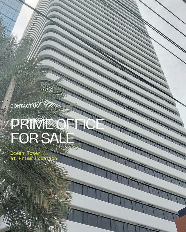 ขาย สำนักงาน (Prime Office) ชั้น 3 บนอาคารโอเชี่ยน ทาวเวอร์ 1 วิวสวนเบญจกิตติ ทำเลศักยภาพที่ดีที่สุด 1
