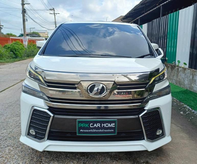 ปี 2017 TOYOTA VELLFIRE ZG EDITION AUTO TOP เบนซิน มือเดียวออกห้าง