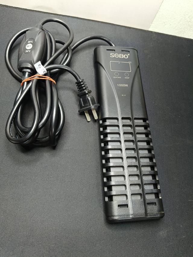 ฮีตเตอร์ตู้ปลา SOBO 1000W เครื่องทำความร้อนบ่อปลา พร้อมกล่องควบคุมอุณหภูมิดิจิทัล รูปที่ 5