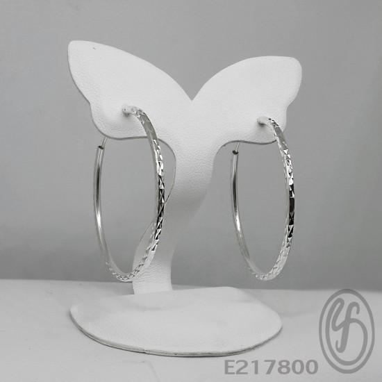 Finejewelthai ต่างหูห่วง ต่างหูเงินแท้925 E217800 รูปที่ 2