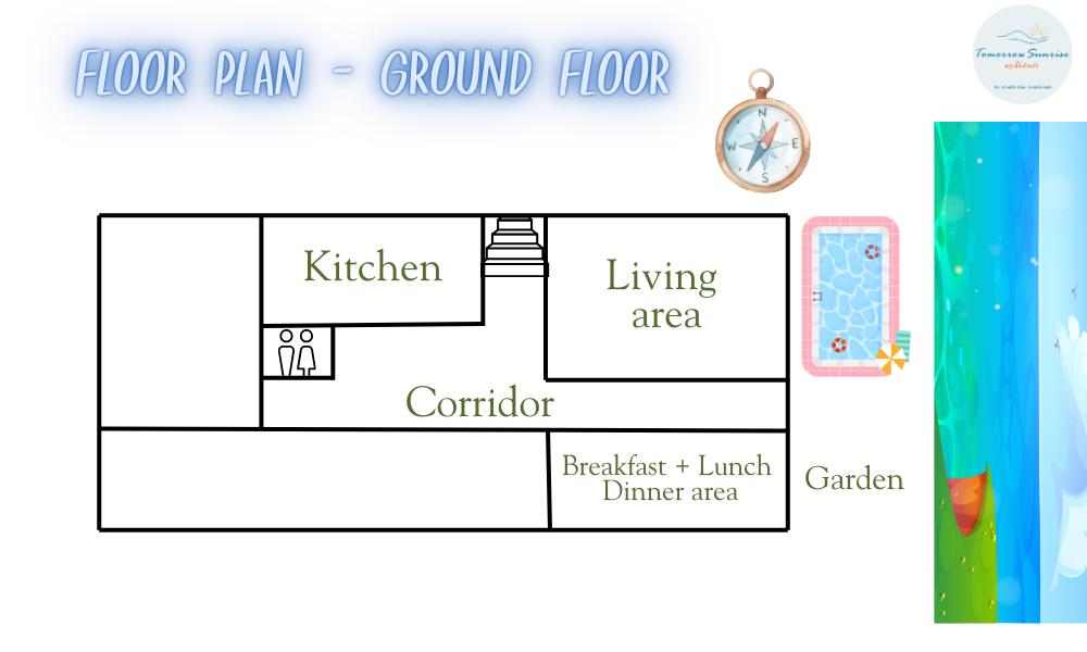 บ้านพูลวิลล่า ติดชายหาดทะเล บ้านกรุด บางสะพาน 18