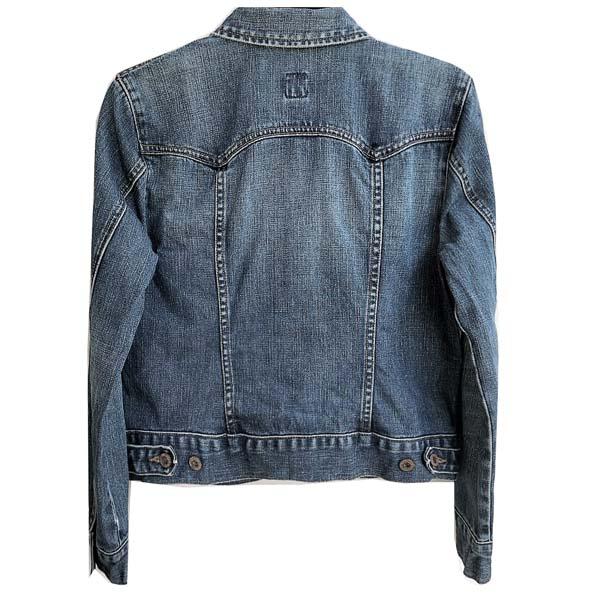 GAP สีเข้มสวยมาก ฟอกดีสุด ๆ ลายผ้าชัด งานหายาก ใหม่มาก 2
