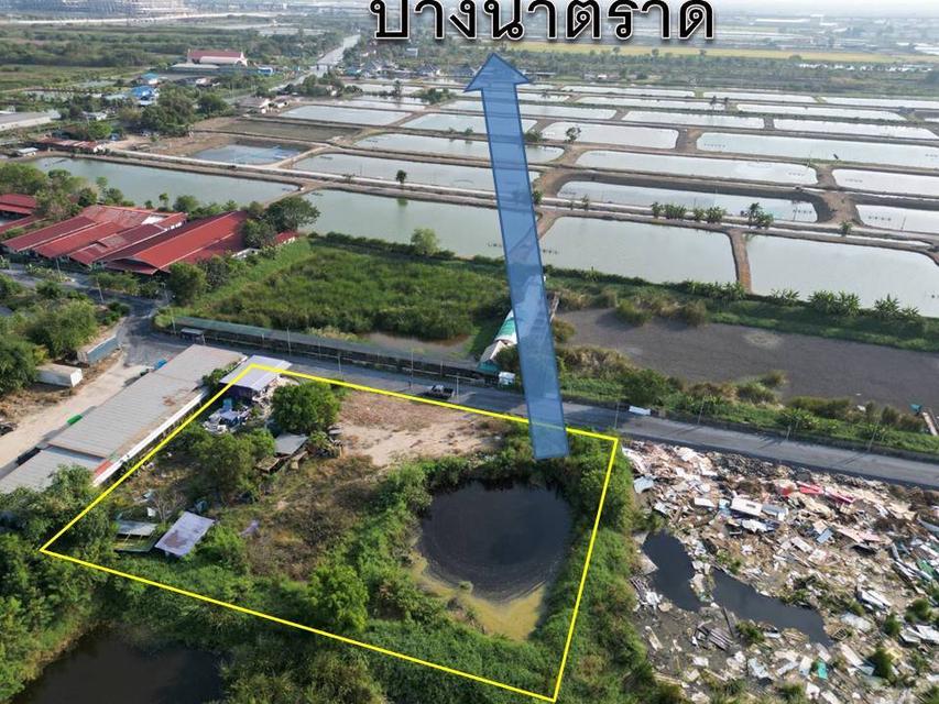 ที่ดินเปล่าสีม่วงต.บ้านระกาศอ.บางบ่อ 5