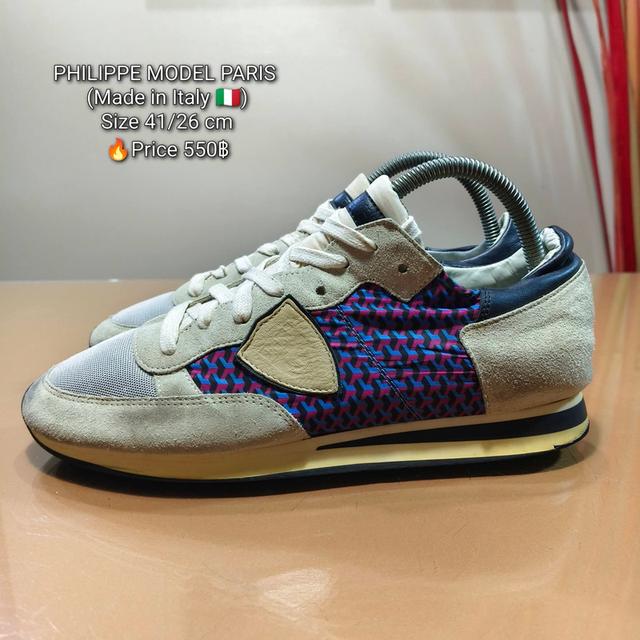 PHILIPPE MODEL PARIS (Made in Italy 🇮🇹)Size 40/25 cm🔥Price 690฿ รูปที่ 2