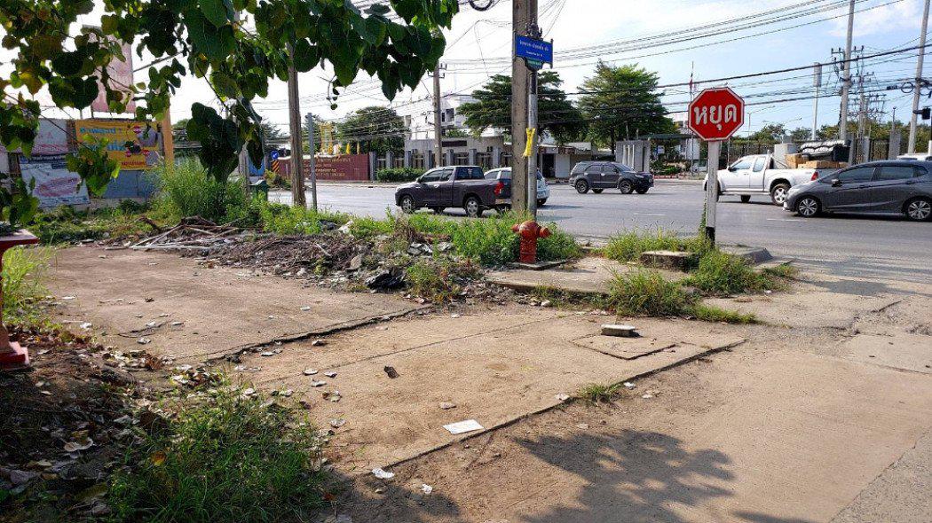 รูปหลัก ขาย ที่ดิน ถนนติวานนท์ นนทบุรี  2 งาน 8 ตร.วา ติดถนนใหญ่ ID 12086