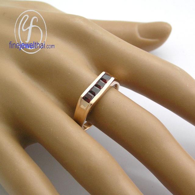 Finejewelthai แหวนพลอยแท้ แหวนโกเมน R1118 รูปที่ 4