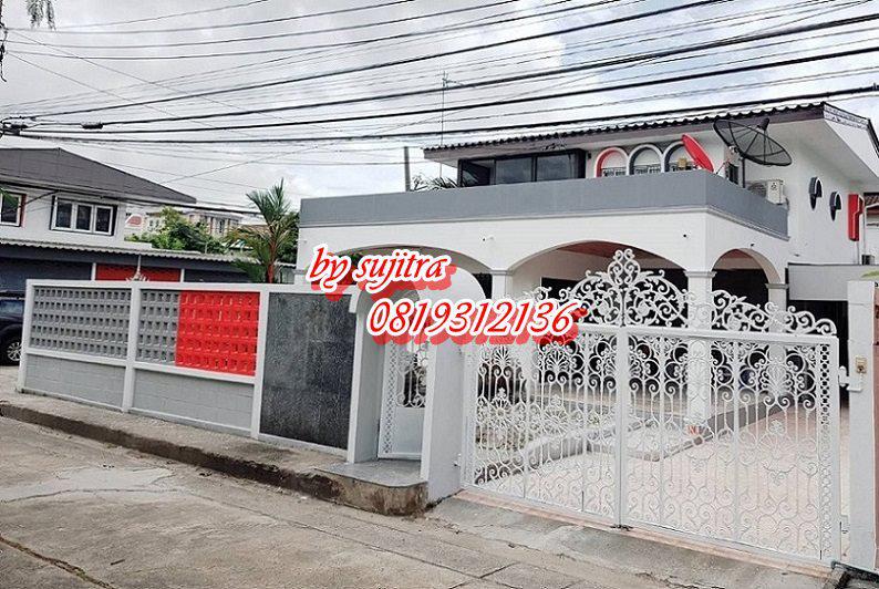 รูป ให้เช่า บ้านเดี่ยว 2 ชั้น 90 ตรว.ห้องมุม อยู่ มบ.เสนานิเวศน์ ถ.ประเสริฐมนูกิจ18