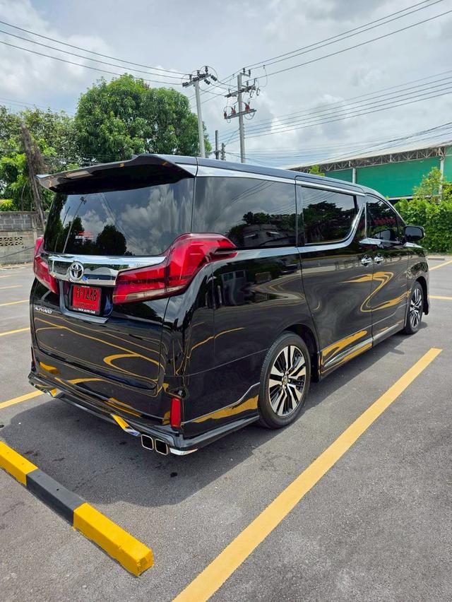 Toyota ALPHARD 2.5SC PACKAGE สีดำ ปี 2021 ไมล์ 40,000 กม.  5