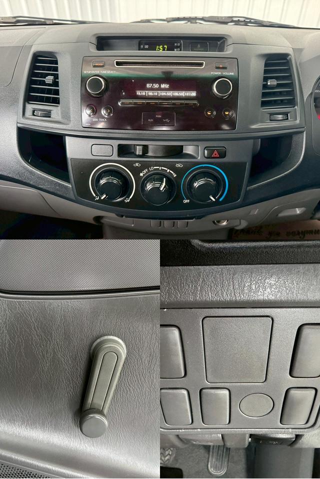 รถบ้าน กระบะแคปราคาถูก Toyota Vigo 2.5J เกียร์ธรรมดา รูปที่ 11