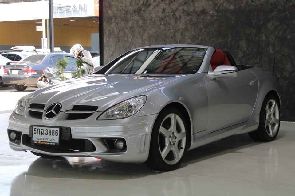 รหัสรถ JRS3886 SLK200 Kom Roadster แต่ง AMG Style (R171) Facelift ปี 2009 1