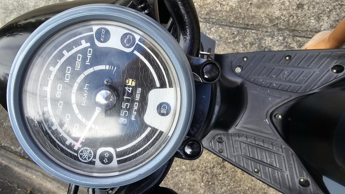 มอเตอร์ไซค์ yamaha Fino125i มือสอง ปี2016 รถขับปกติ ชุดสีทำมาใหม่ เล่มชุดโอนครบ ลองขับได้ที่รามอินทราซอย8แยก11 ☎️0613836565