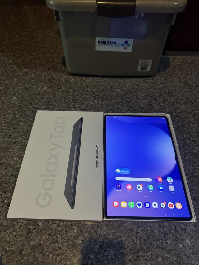 ขายๆๆๆถูกSamsungTabS10Ultra5Gสีใหม่MoonStone Gray 512กิ๊กRam12 LTE ใส่ซิมได้ ยกกล่องอีมี่ตรงอุปกรยังไม่แกะใช้เลยคับใหม่มากกสูนTrueสภาพสวยการใช้งานดีเย