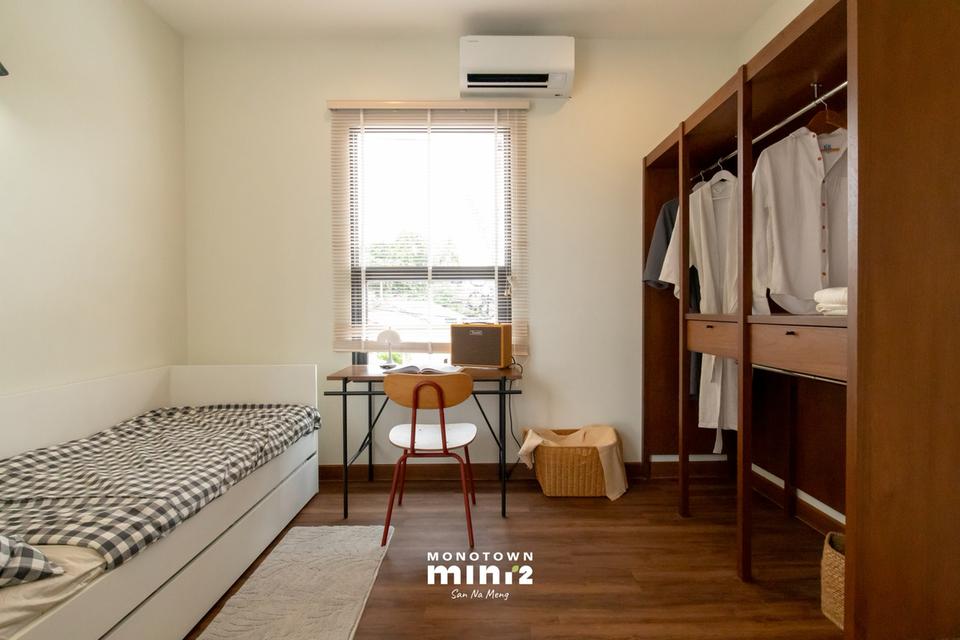 Monotown Mini2 ทาวน์โฮม 2 ชั้น พร้อมคอร์ดยาร์ท ใกล้เมต้ามอล์ 10