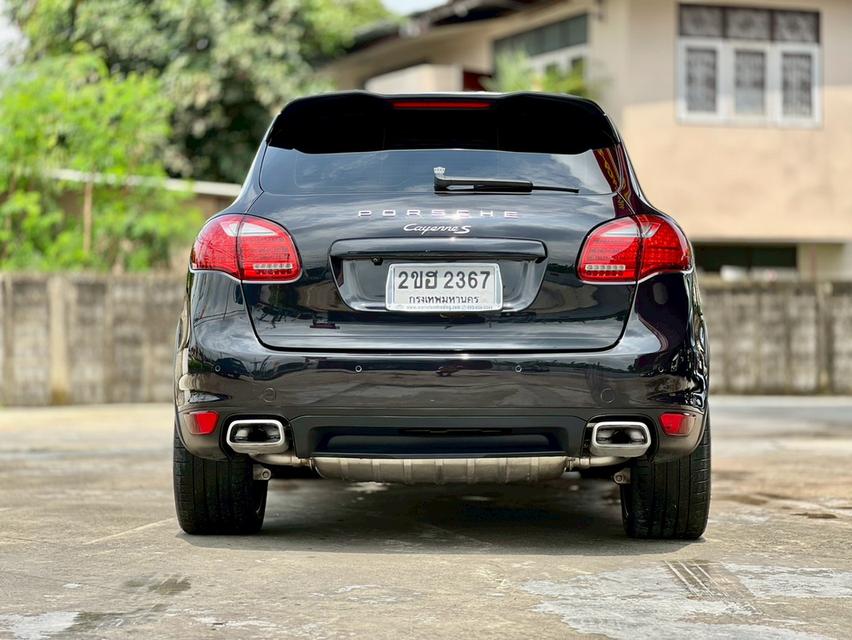 ปี 2010 PORSCHE CAYENNE , 3.0 HYBRIDโฉม CAYENNE สีดำ เกียร์ออโต้ เบนซิน+ไฮบริด