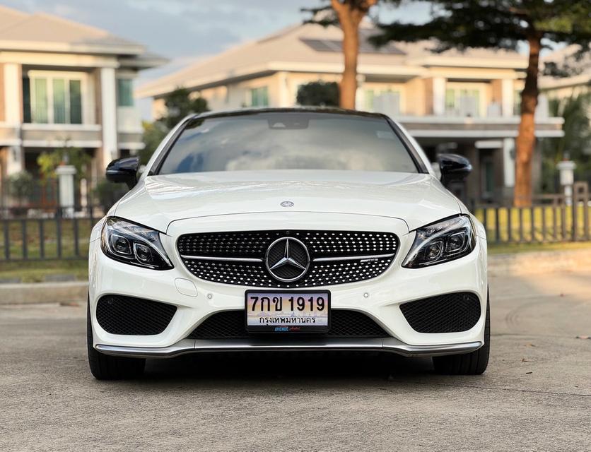 รหัสรถ AVA1919 ⭐ Benz C43 AMG 4MATIC Coupe ปี 2017 ตัวแรง 367 ม้า รูปที่ 2