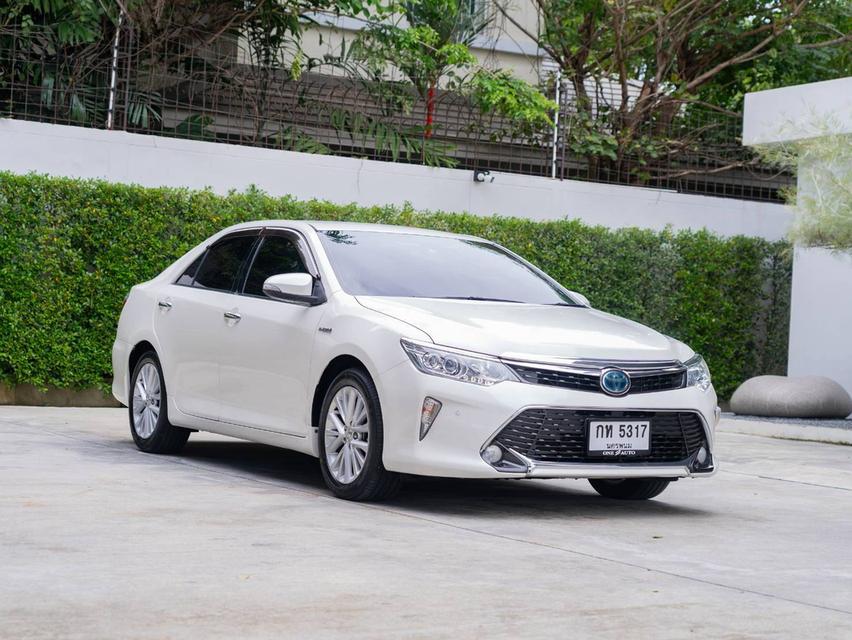 TOYOTA CAMRY 2.5 Hybrid Navi Sedan ปีจด 2016ประกันเครื่องยนต์ เกียร์หลังการขาย 3 ปี /30,000 Km. รูปที่ 18