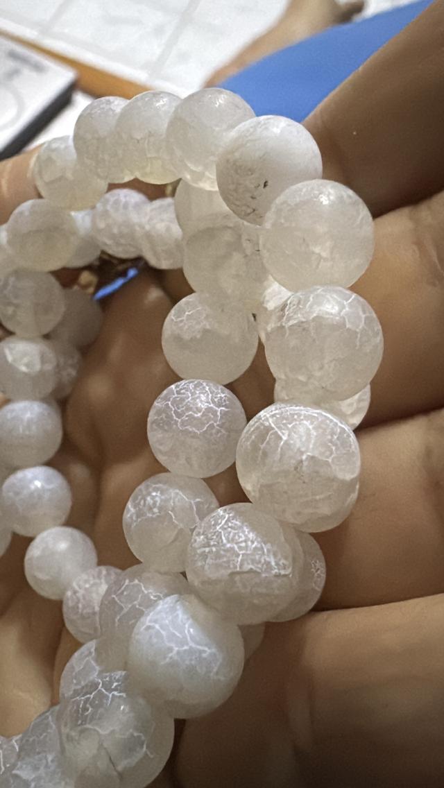 สร้อยคอหยกขาว ลายเกล็ดมังกร งานฝีมือสไตล์วินเทจ รูปที่ 11