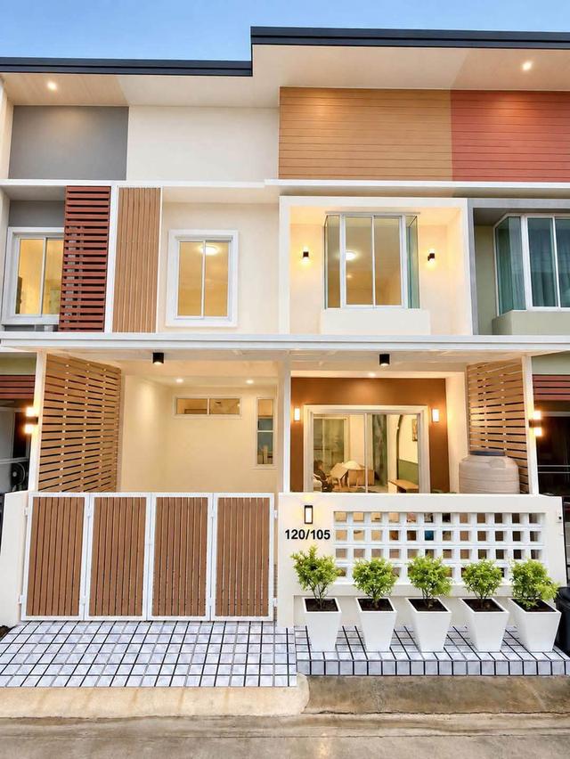 หมู่บ้านบัวทองธานีพาร์ควิลล์12-ถนนจันทร์ทองเอี่ยม ทาวน์เฮ้าส์ 2 ขั้น ขนาดใหญ่ 1