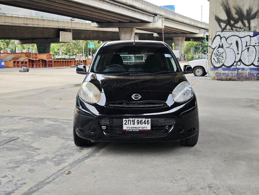 ขายรถ Nissan March 1.2VL ปี 2013 สีดำ เกียร์ออโต้ 2