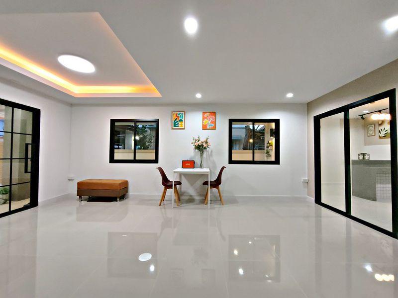 หมู่บ้านพฤกษา21 บางใหญ่ คลองถนนบ้านแฝด 2 ชั้น ตกแต่งใหม่ เหมาะแก่การพักผ่อน มีพื้นที่ด้านข้าง ตกแต่งไม่ซ้ำใคร 8