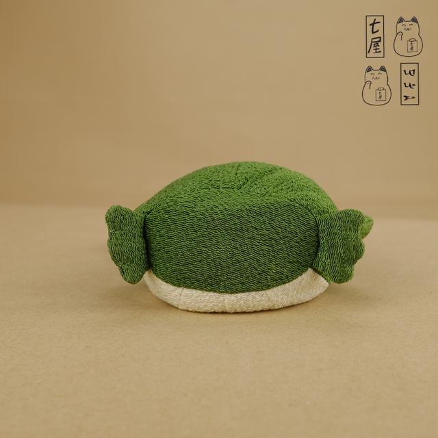 ตุ๊กตา ต้าวอ๊บ・กบเขียว・ผ้าญี่ปุ่น・จิริเมน =͟͟͞🐸⛩️ Chirimen Kaeru・Frog・Japanese Fabric ・Mascot 10 cm・Toba Aquarium ❄️✨ รูปที่ 7