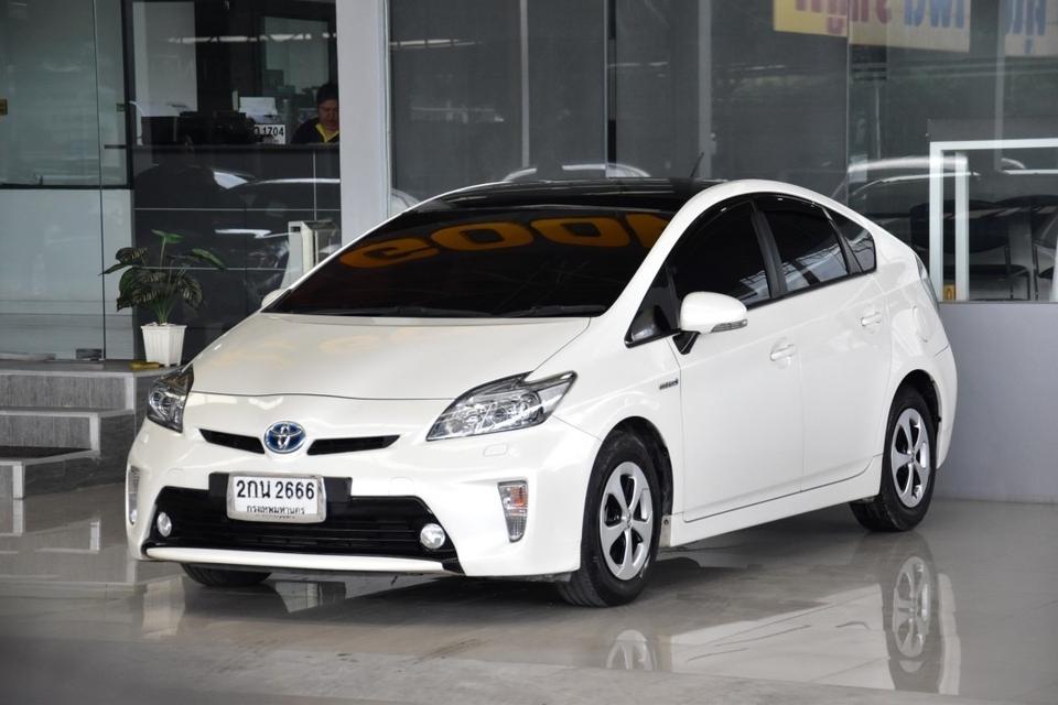 TOYOTA PRIUS 1.8 HYBRID TOP OPTION GRADE ปี 2013 รหัส TKG2666