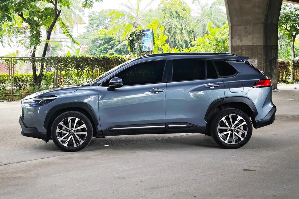 2021 Toyota Corolla CROSS 1.8 HYBRID PREMIUM SAFETY AT รถสวย มือเดียวป้ายแดง ไมล์น้อย รูปที่ 8
