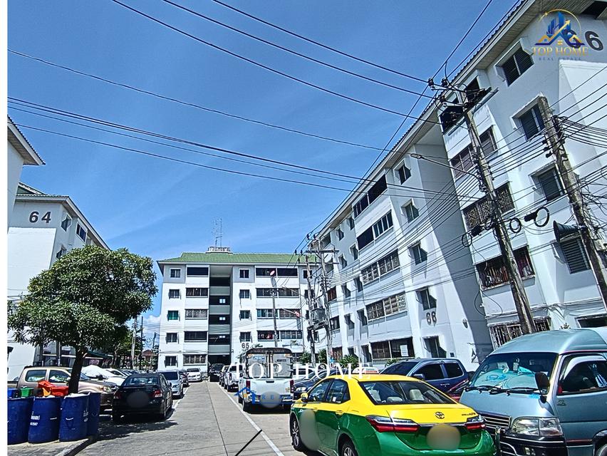 ขายด่วน! ห้องชุดเอื้ออาทรคลองถนน เพิ่มสิน 24/1 ห้องริม ชั้น 4 1